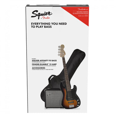 Paquete Bajo Electrico Fender Pk Bass Bsb 0371982032